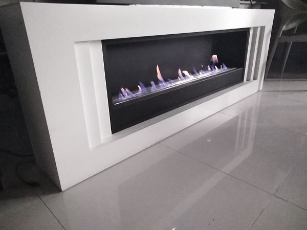 Каминокомплект Firezo Line Белый (выставочный образец)_2